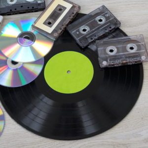 CDs und Vinyl