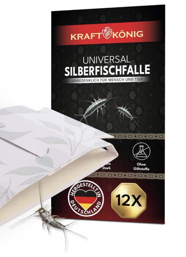 Kraftkönig - Silberfischfalle