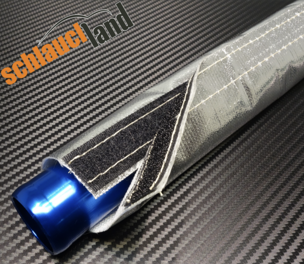 Schlauchland - Hitzeschutzschlauch Alu-Titan