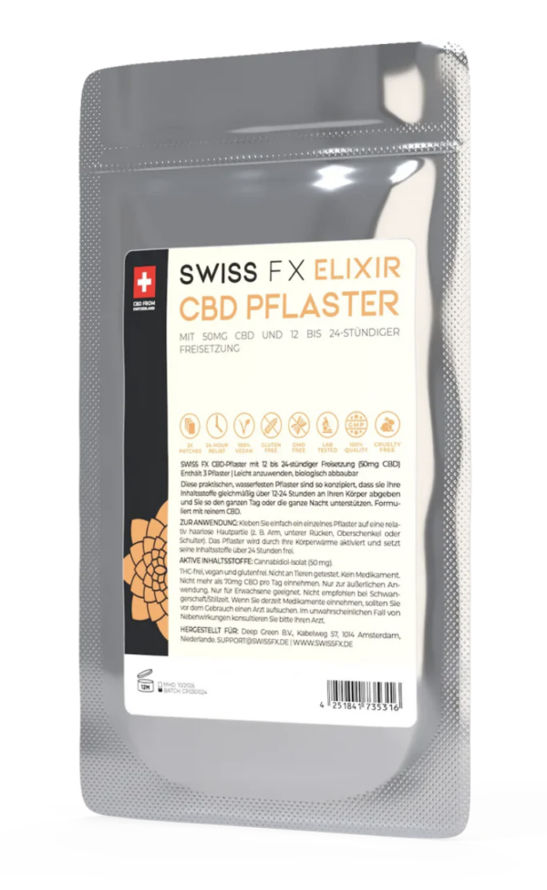 SWISS FX - CBD Pflaster 50mg