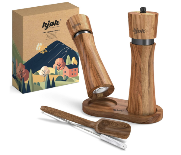 kjøk - Salz Pfeffer Mühle Akazie
