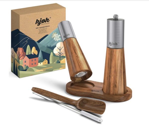 kjøk - Salz und Pfeffer Mühle Edelstahl