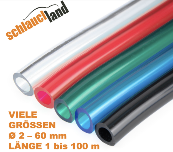 Schlauchland - PVC-Schlauch transparent