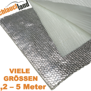 Schlauchland - Hitzeschutzmatte Alu-Fiberglas