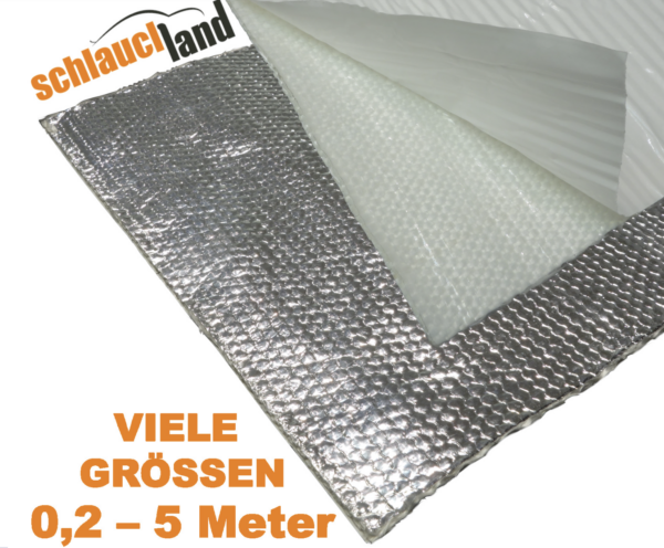 Schlauchland - Hitzeschutzmatte Alu-Fiberglas