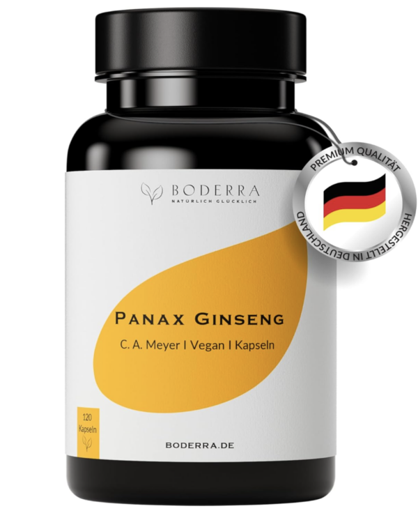 BODERRA - Panax Ginseng Kapseln