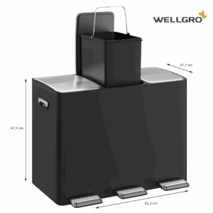 WELLGRO - Tretmülleimer
