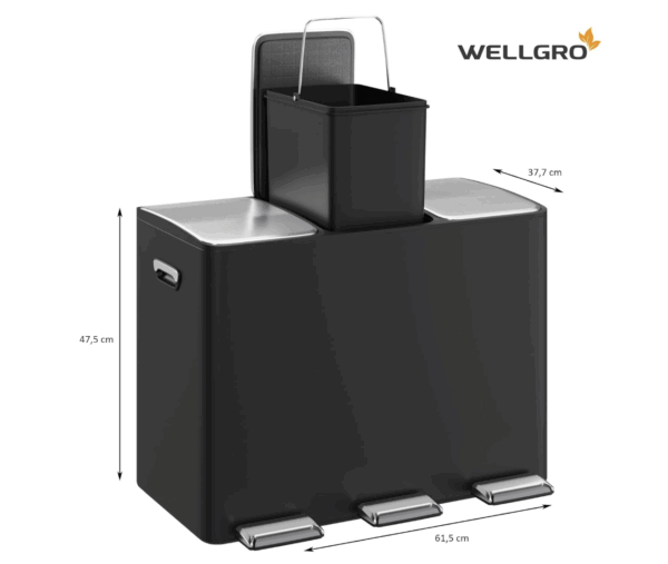 WELLGRO - Tretmülleimer