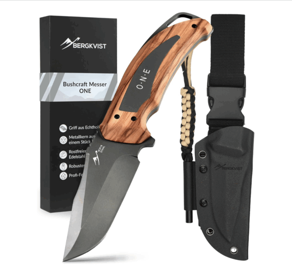 BERGKVIST - Bushcraft Messer ONE