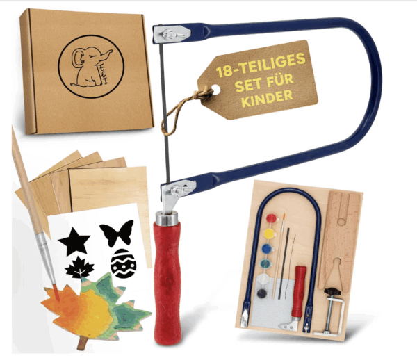 Eli - Laubsäge Komplett Set für Kinder