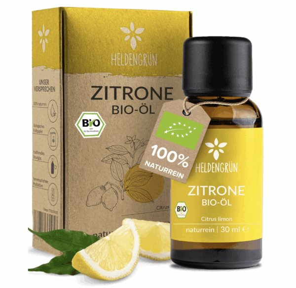 Heldengrün - Bio Zitronen Öl