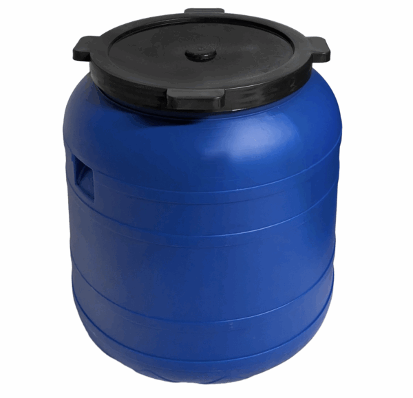 Plasteo - HDPE-Deckelfässer mit Schraubdeckel