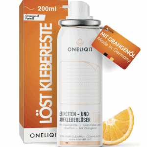 Oneliqit - Etiketten- und Aufkleberlöser