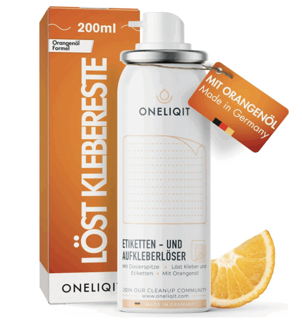 Oneliqit - Etiketten- und Aufkleberlöser