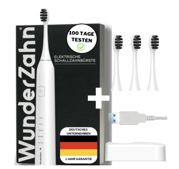 WunderZahn - Clean Pro Elektrische Schallzahnbürste