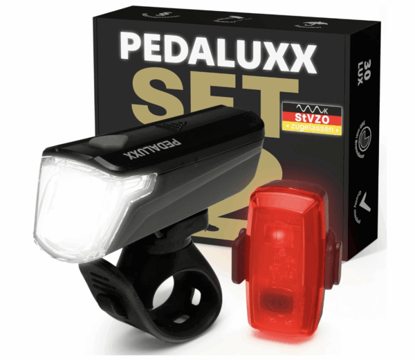 PEDALUXX - Fahrradleuchten-Set