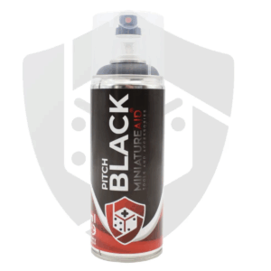 MiniatureAid - Grundierungsspray Pitch Black