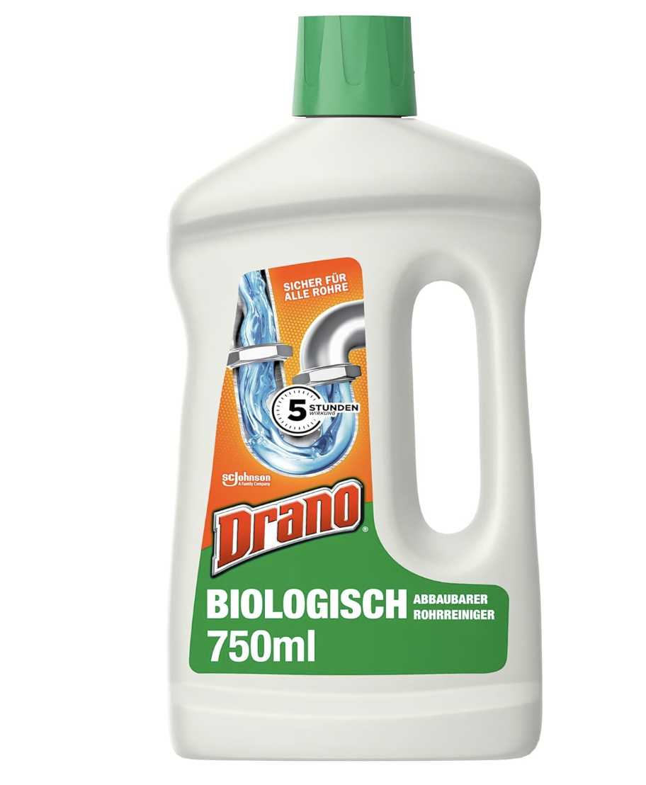 Drano - Biologisch abbaubarer Rohrreiniger