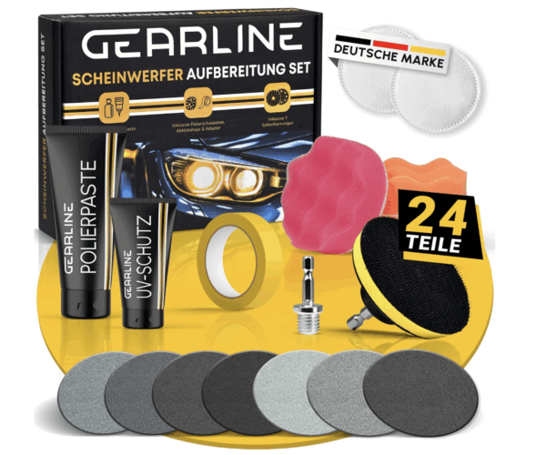 GEARLINE® - Scheinwerfer Aufbereitung Set