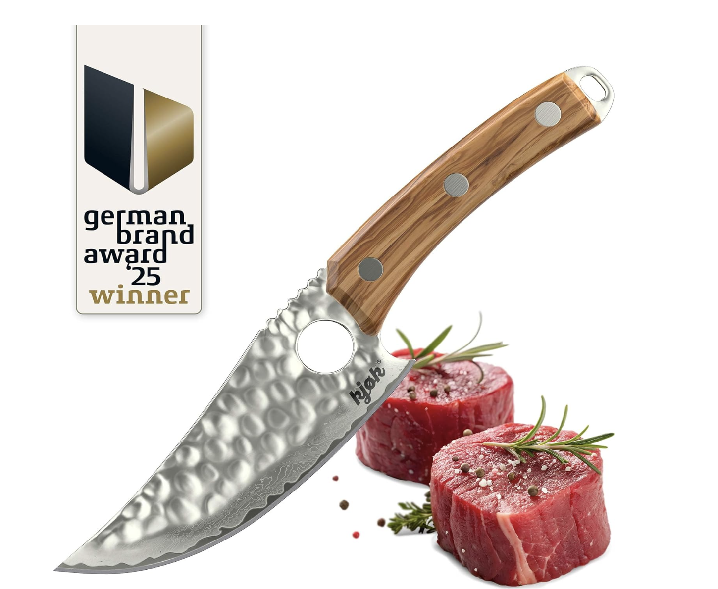 kjøk - Damastmesser Outdoor Messer