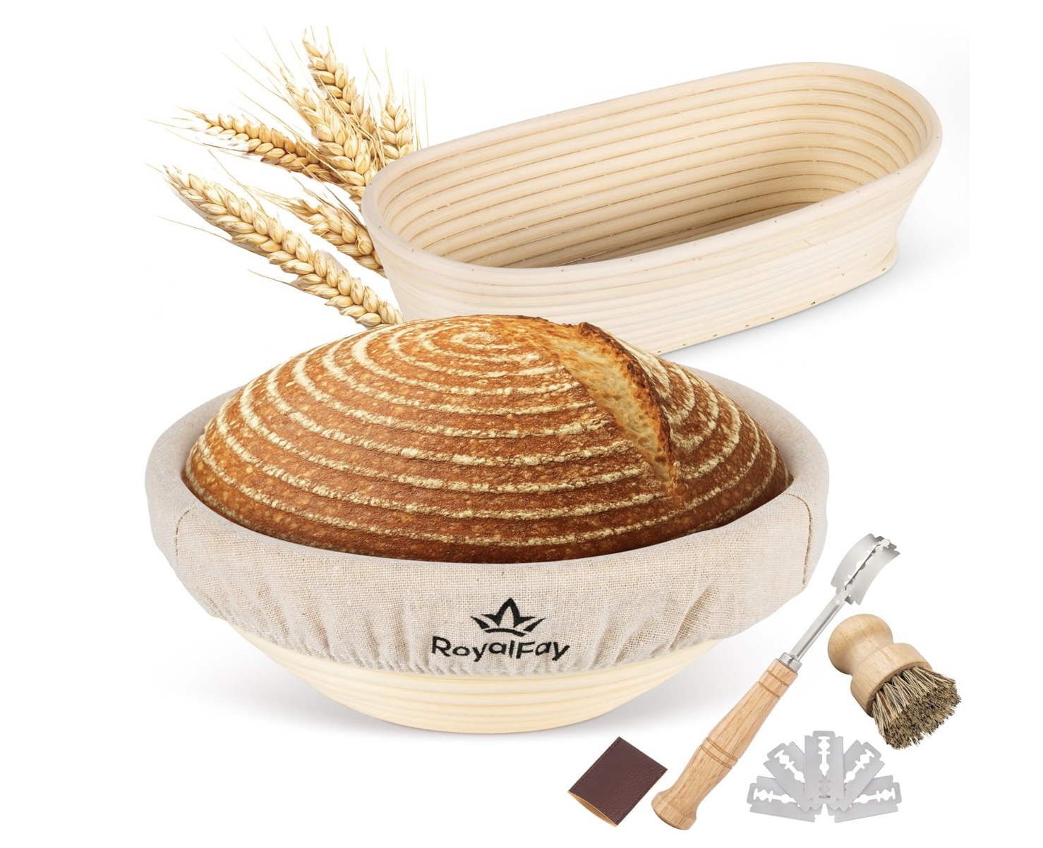 RoyalFay - Gärkörbchen-Set