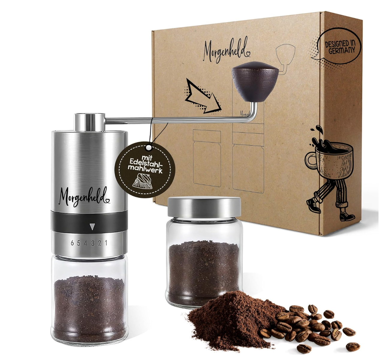 Morgenheld - Kaffeemühle manuell