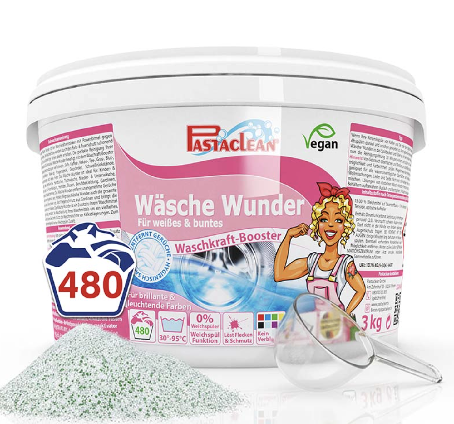 Pastaclean - Wäsche Wunder Waschkraftverstärker