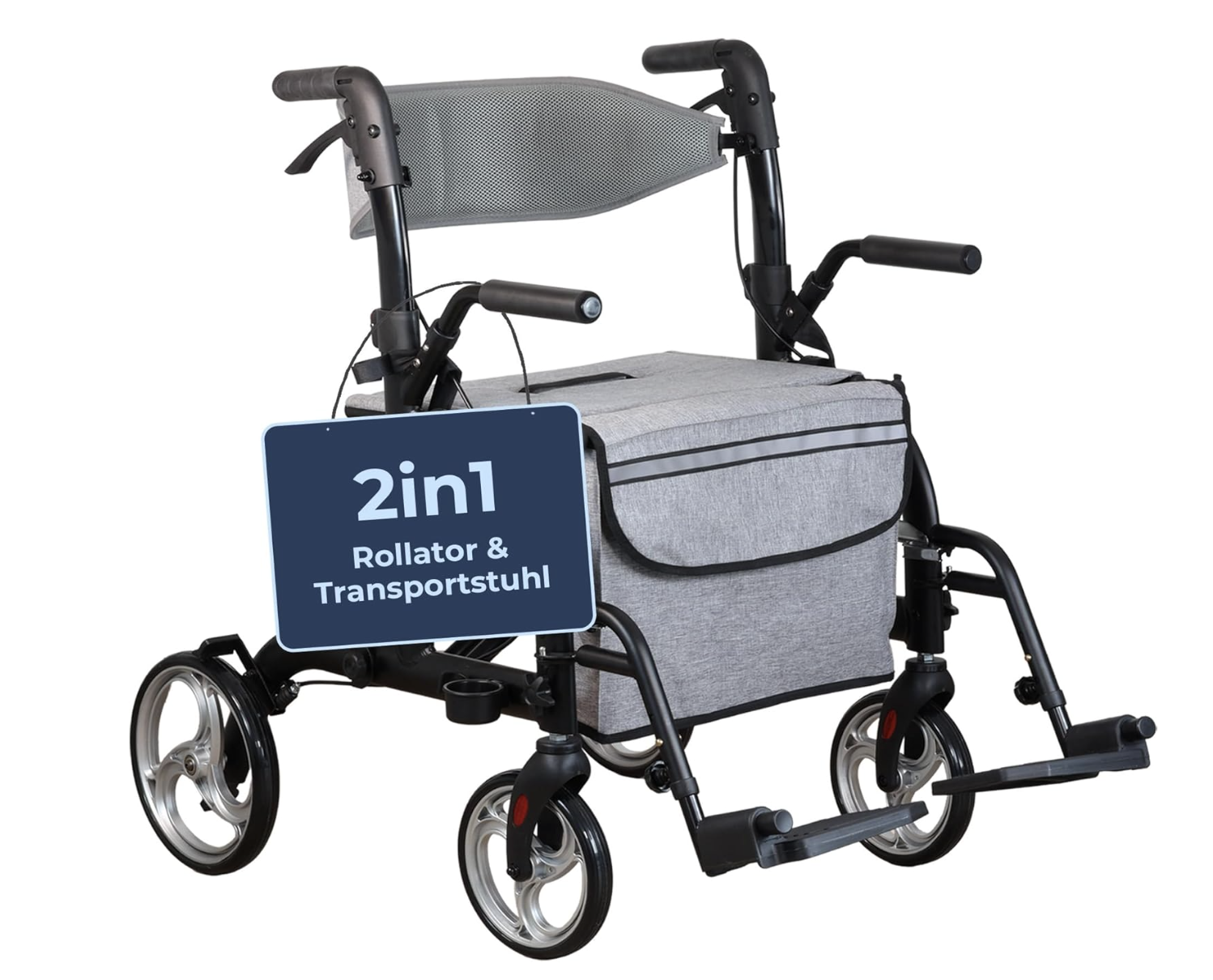 ForeverSenior - 2 in 1 Rollator