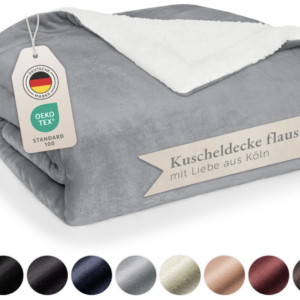 Blumtal - Sherpa Fleecedecke