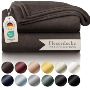 Blumtal - Fleece Decke
