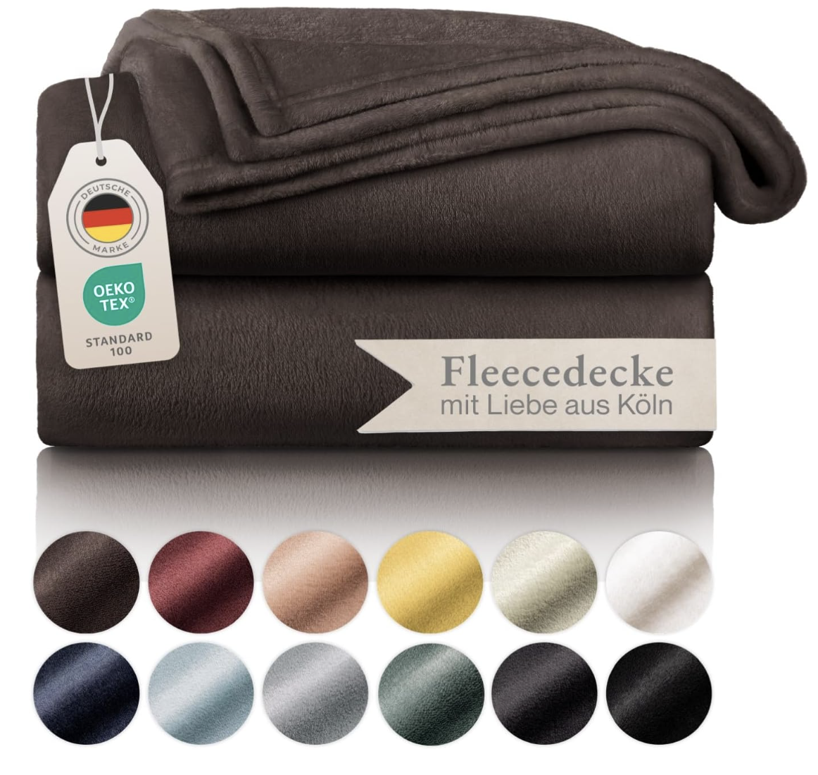 Blumtal - Fleece Decke
