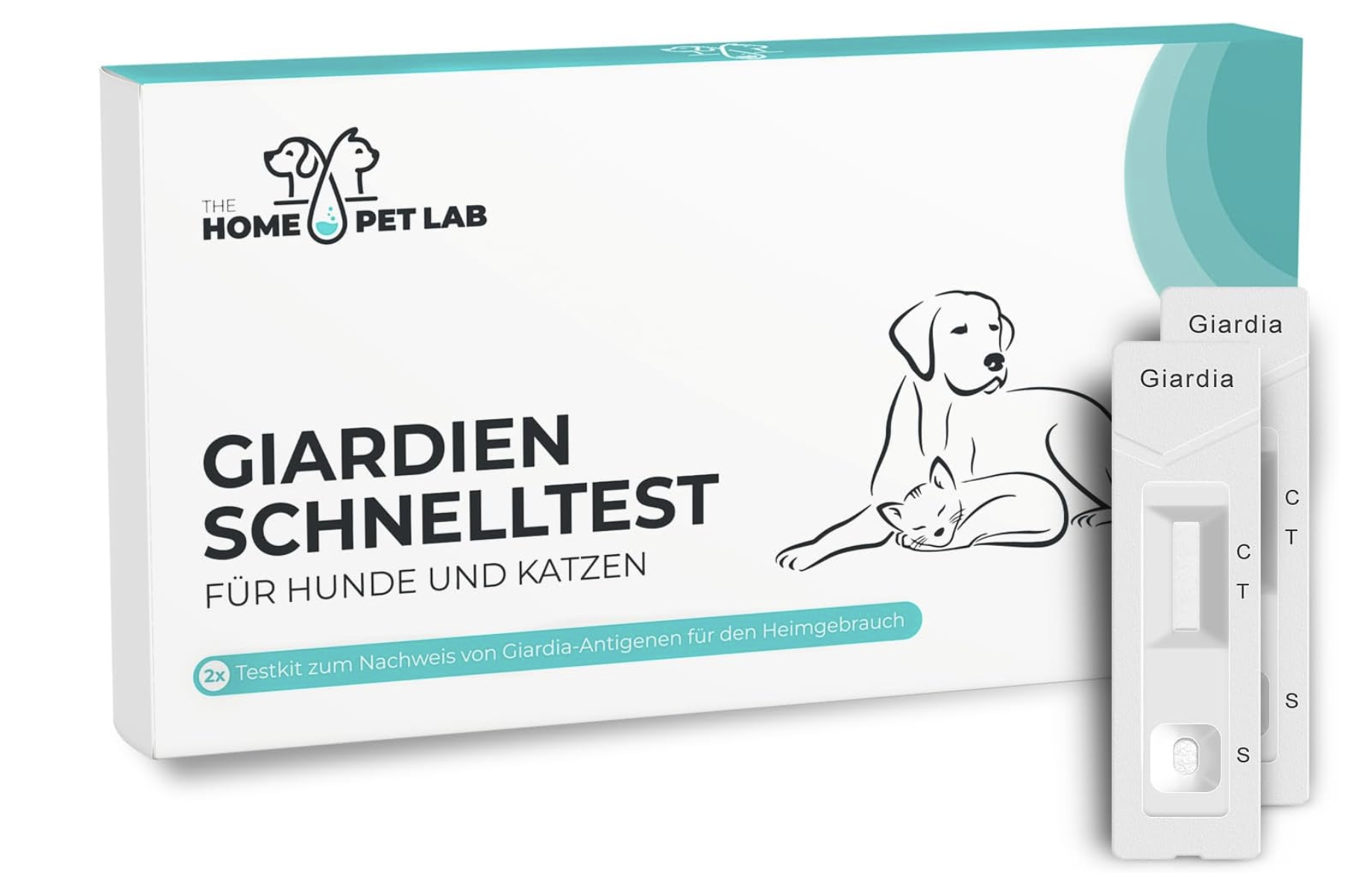 The Home Pet Lab - Giardien Schnelltest