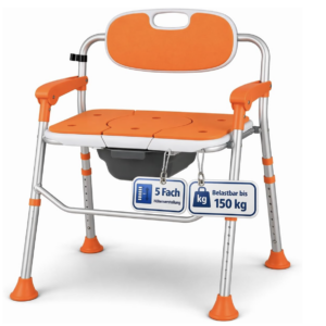 ESPODAY - 2-in-1 Dusch- und Toilettenstuhl