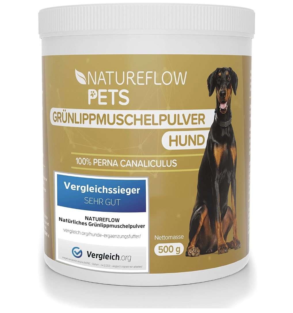 Natureflow Pets - Grünlippmuschel-Pulver