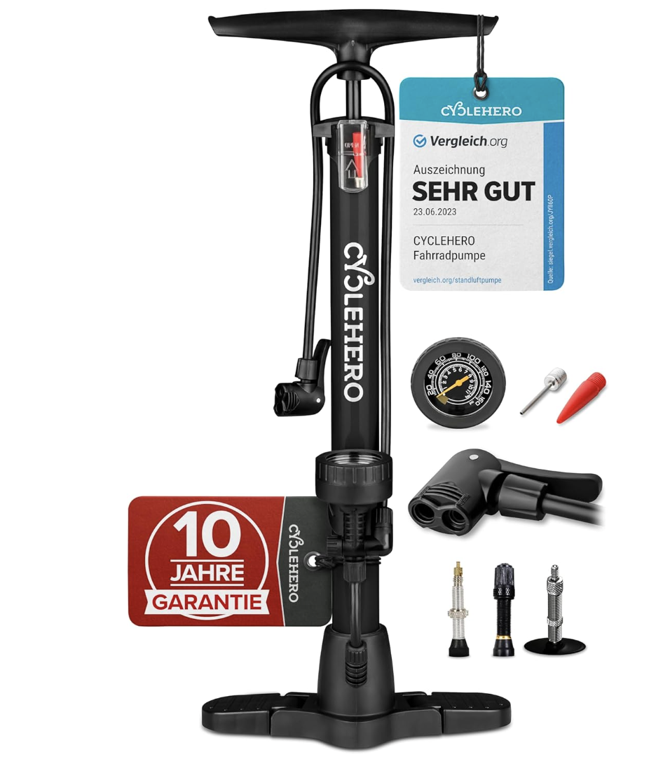Cyclehero - Fahrradpumpe