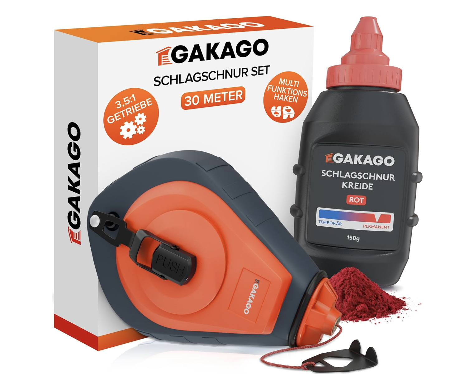 Gakago - Schlagschnur Set