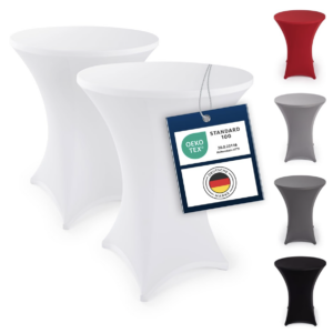 Blumtal - Stretch-Bistro-Tischüberzug
