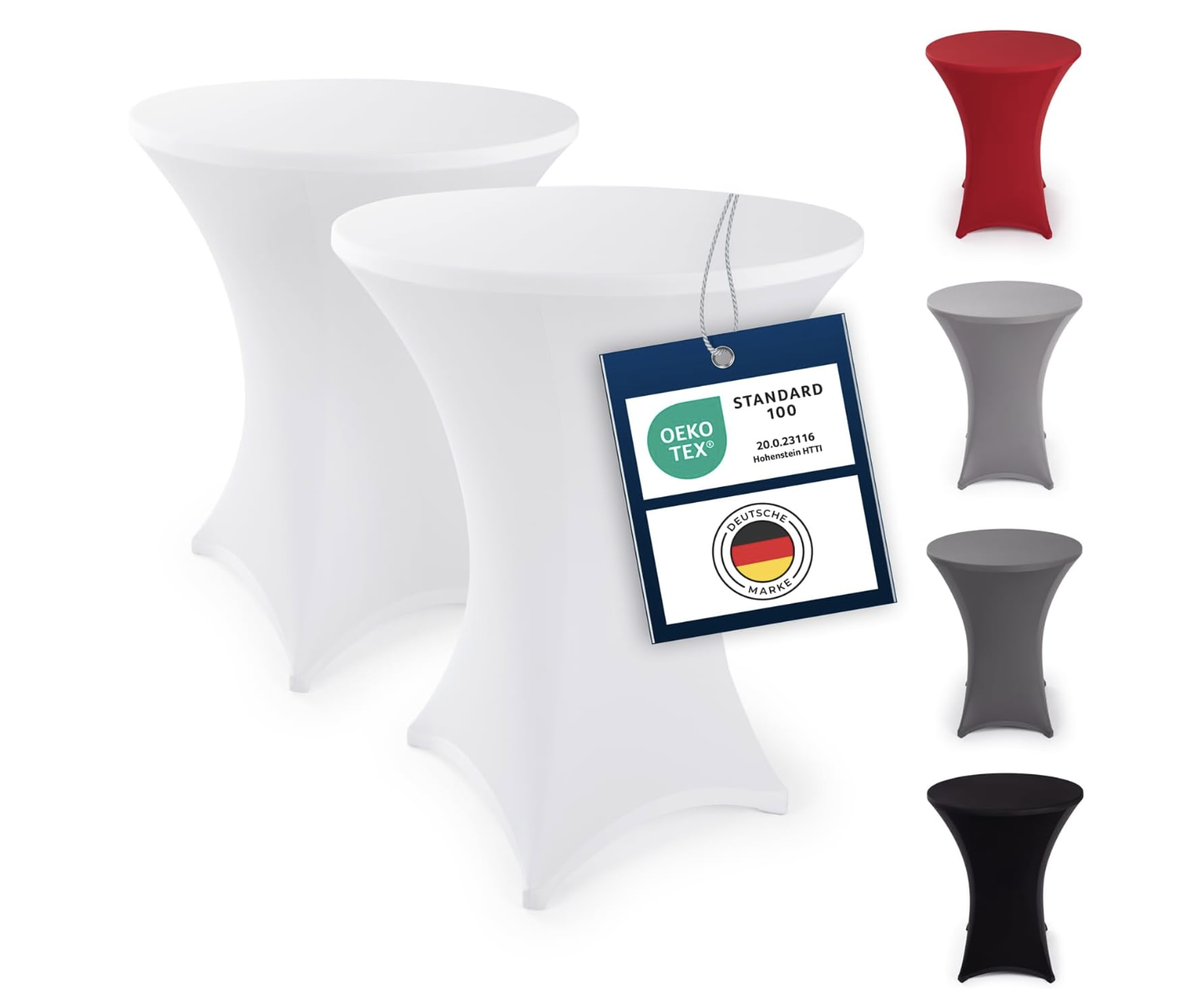 Blumtal - Stretch-Bistro-Tischüberzug