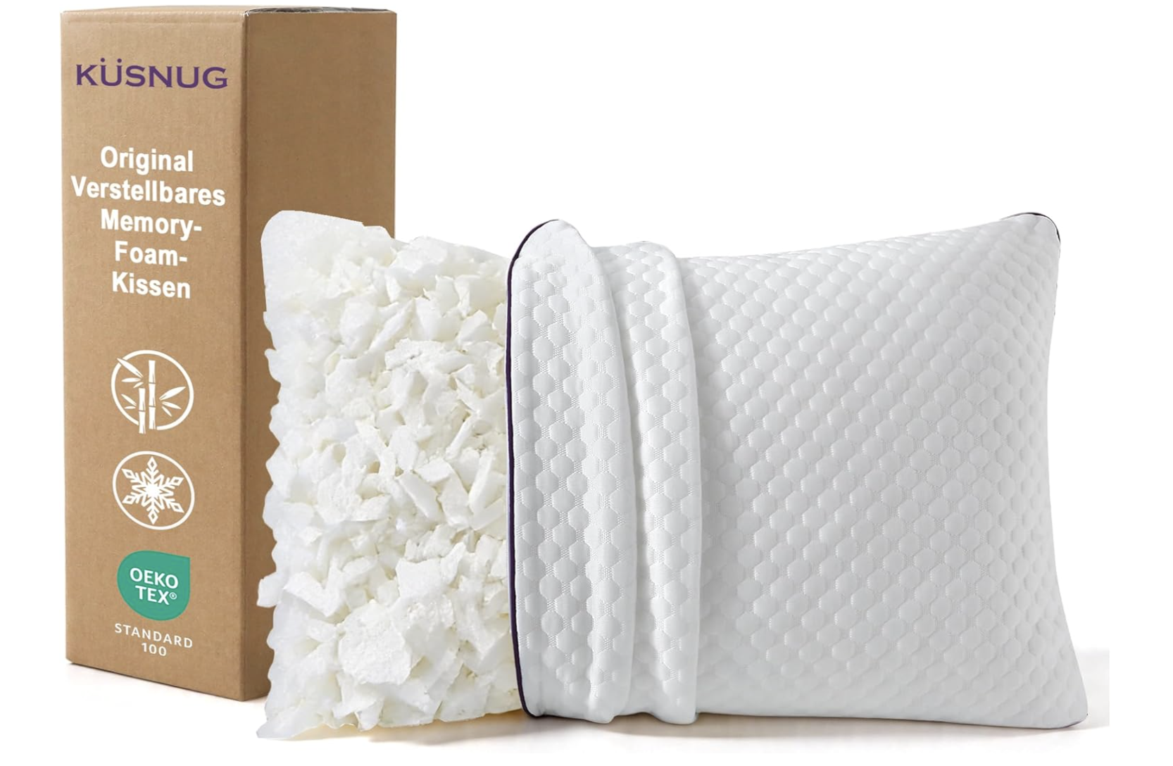 KUSNUG - Kopfkissen Memory Foam