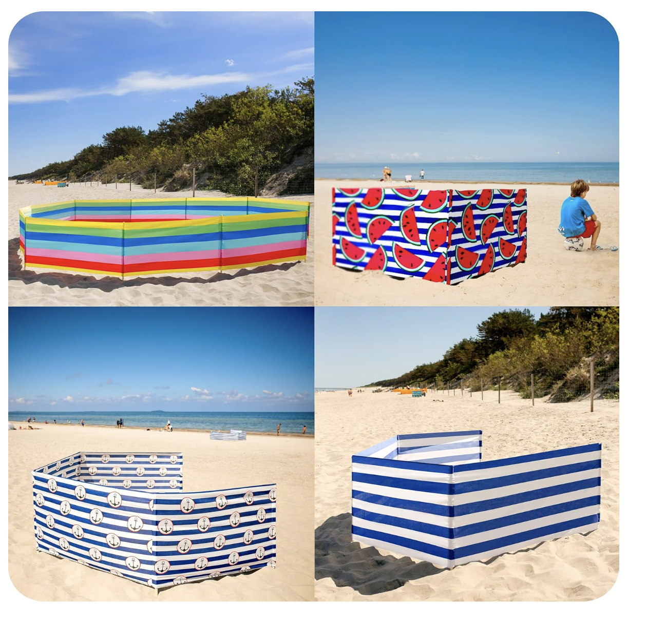 Garronda - Strand-Windschutzwand