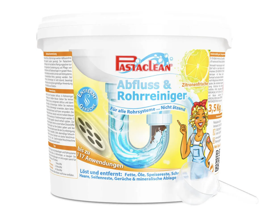 Pastaclean - Rohrreiniger Zitrone