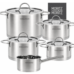 Moritz & Moritz - 5-teiliges Kochtopfset