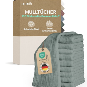 LALENI - Spucktücher Musselin