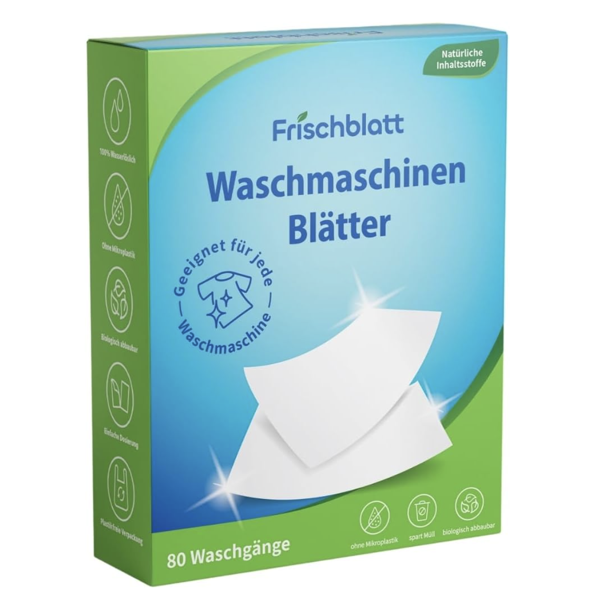Frischblatt - Waschmittel Blätter